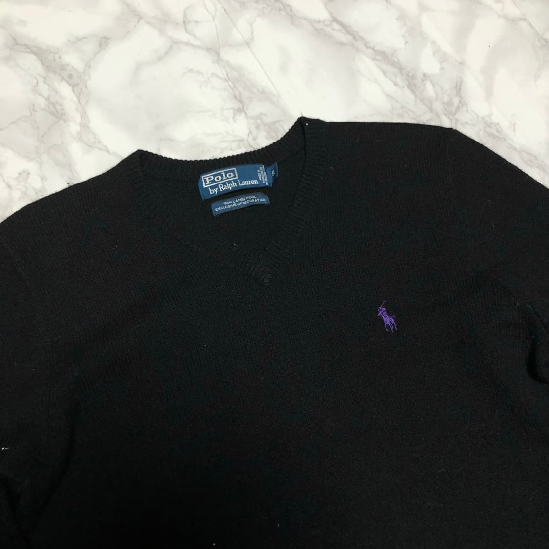 폴로 랄프로렌 니트 브이넥 상태최고 상품이미지2