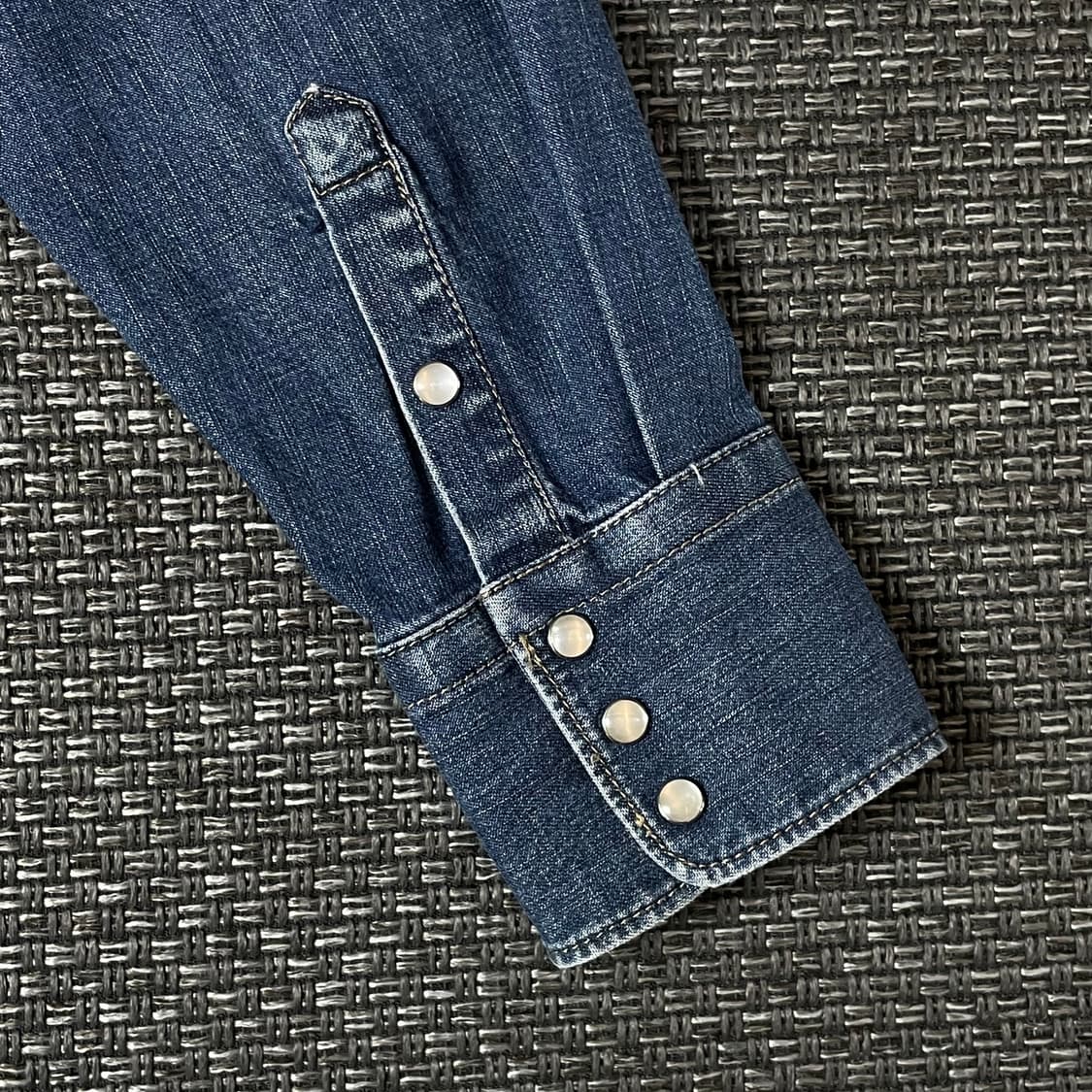 GAP 데님 투포켓 웨스턴 셔츠 M 상품이미지6