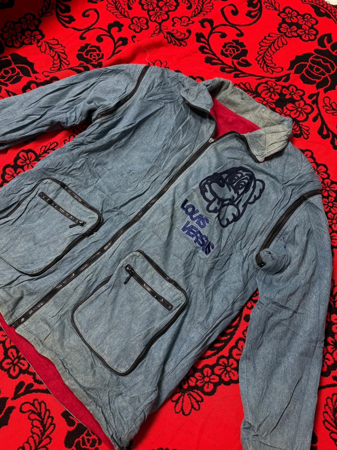 "Louis versus" harajuku y2k punk denim  상품이미지4