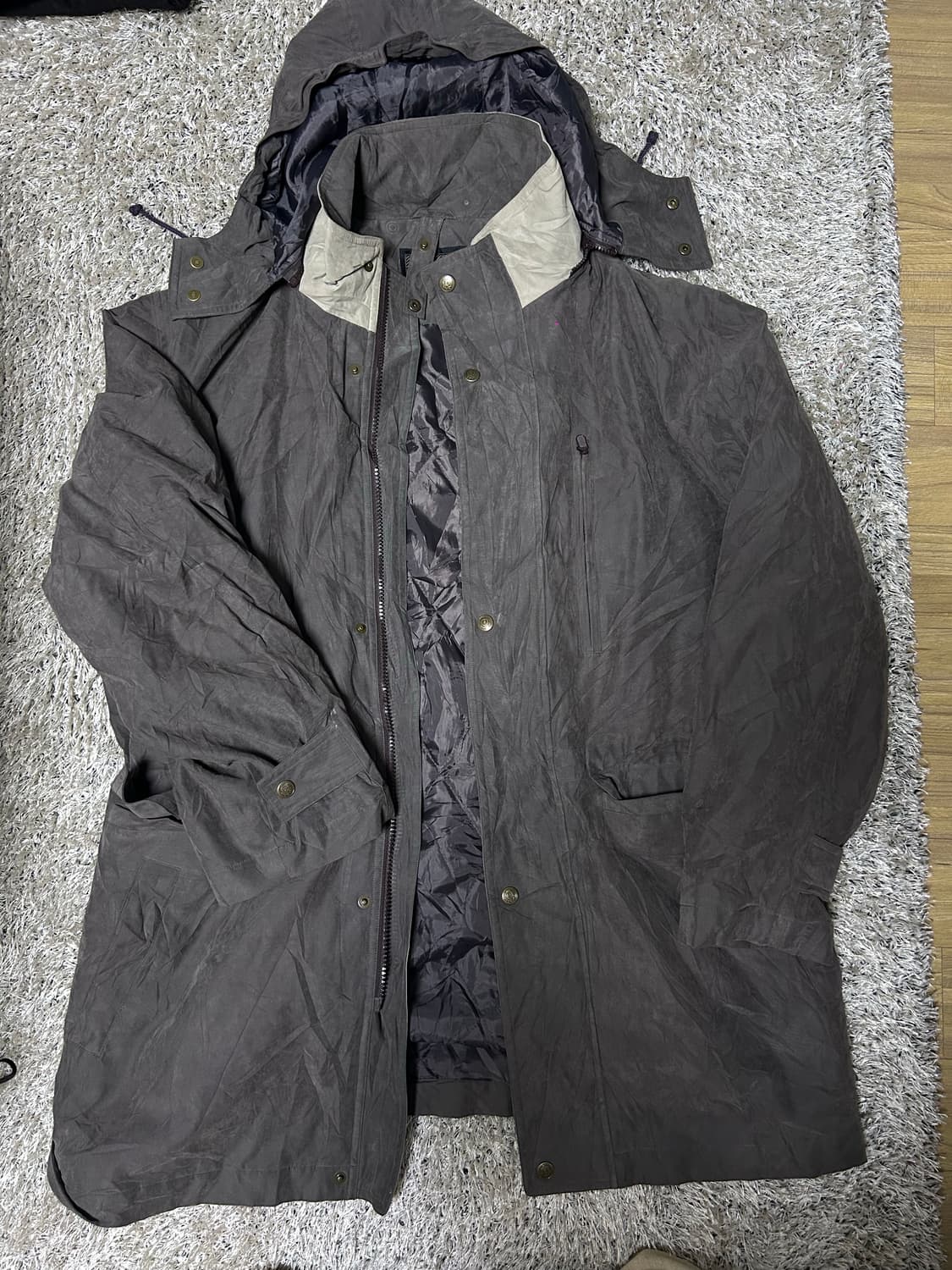 일본판 후드 폴리자켓 사이즈 105~110 상품이미지1