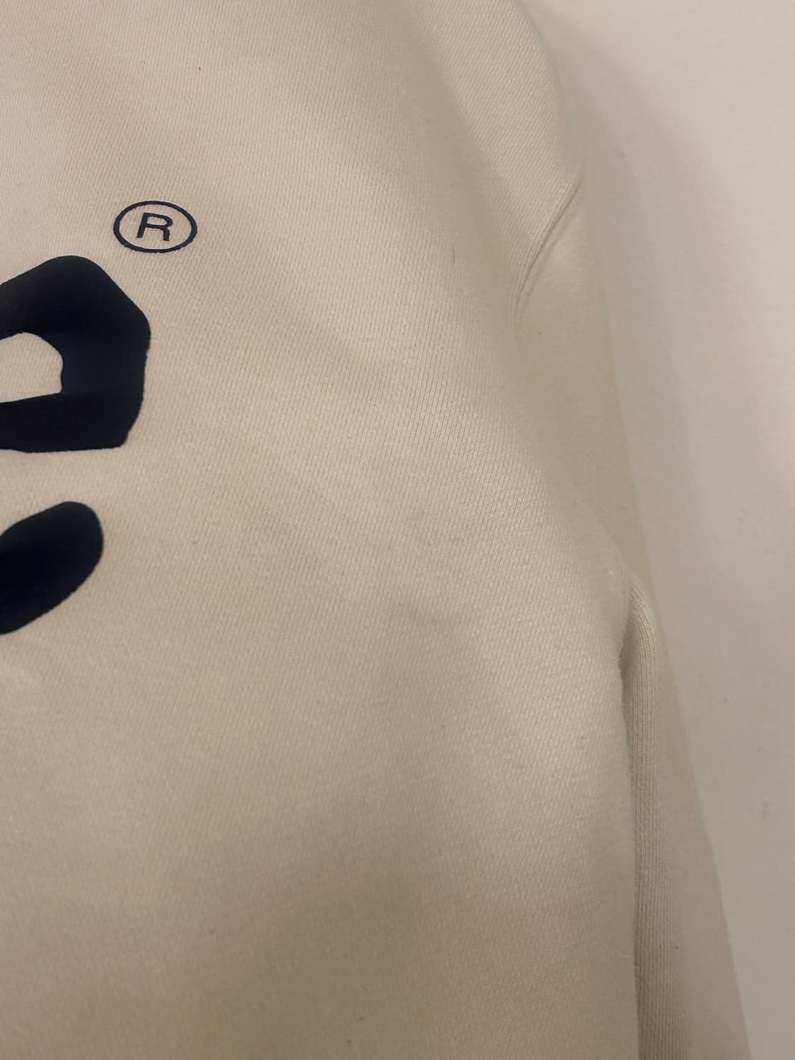 Lee 아이보리 맨투맨 S (실측m) 상품이미지5