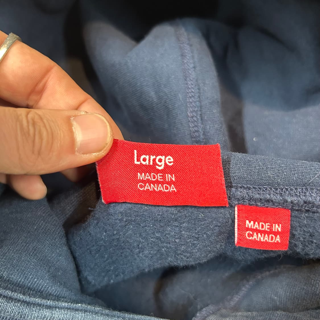 L) 슈프림 SUPREME Fuck EM ALL 헤비웨이트 후드티 상품이미지8