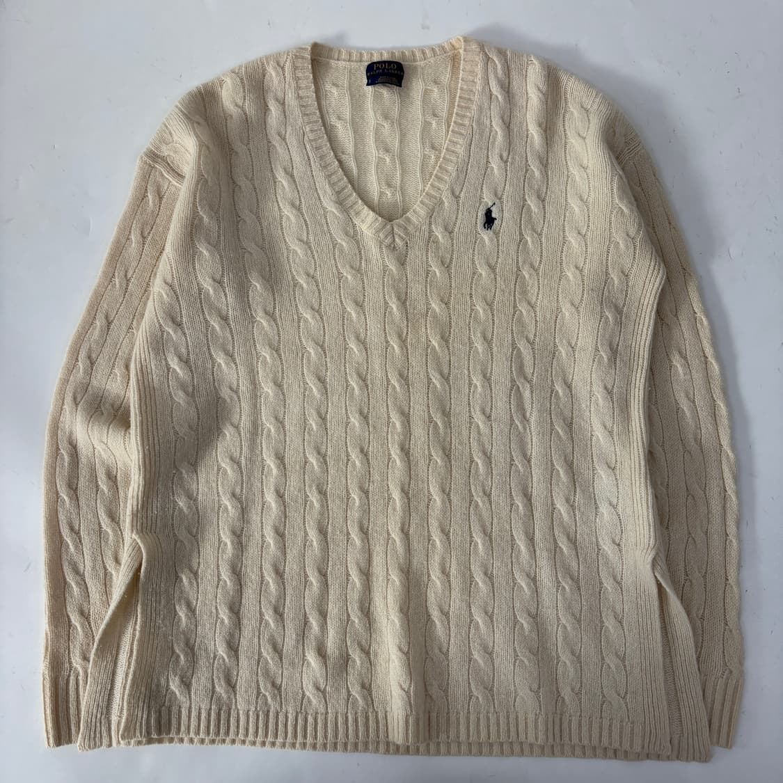 폴로 울 캐시미어 니트  상품이미지3