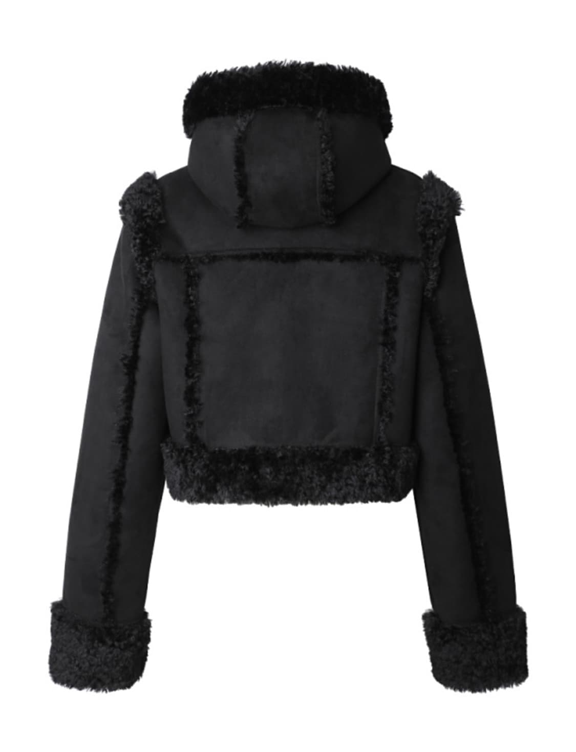 쓰리타임즈 베이비 후디 퍼 코트 상품이미지2