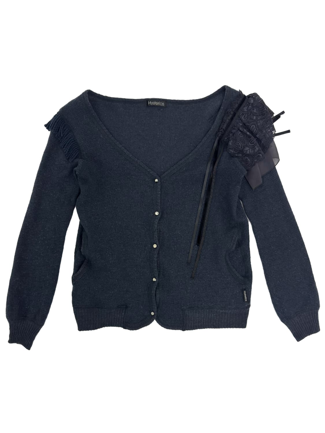 Hysterics Lace Knit Cardigan/ Os 상품이미지1