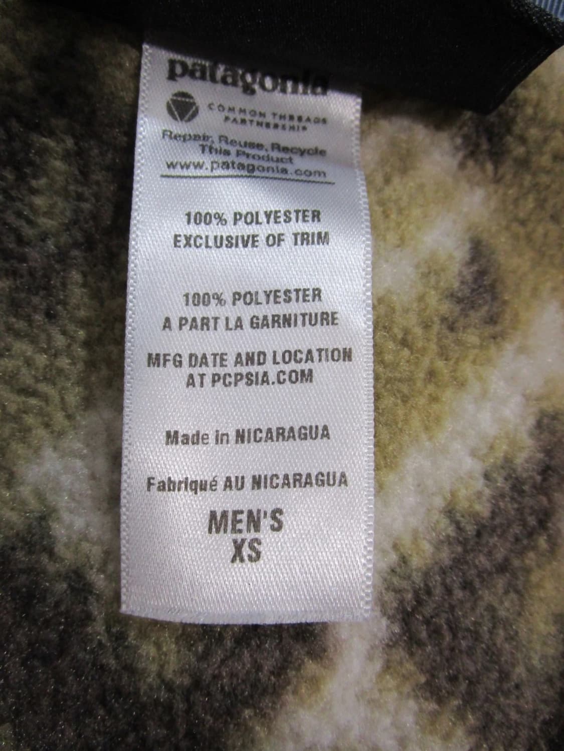 13FW 파타고니아 신칠라 스냅-T 오로라 패턴 상품이미지7