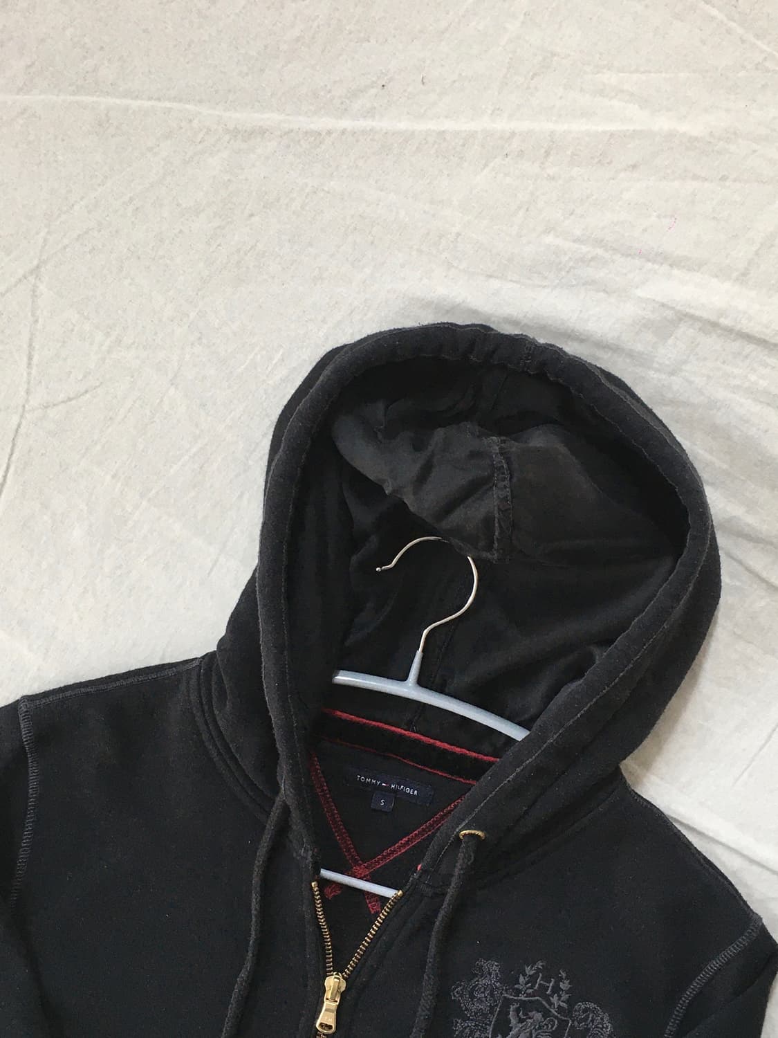타미힐피거 자수로고 후드집업 상품이미지4