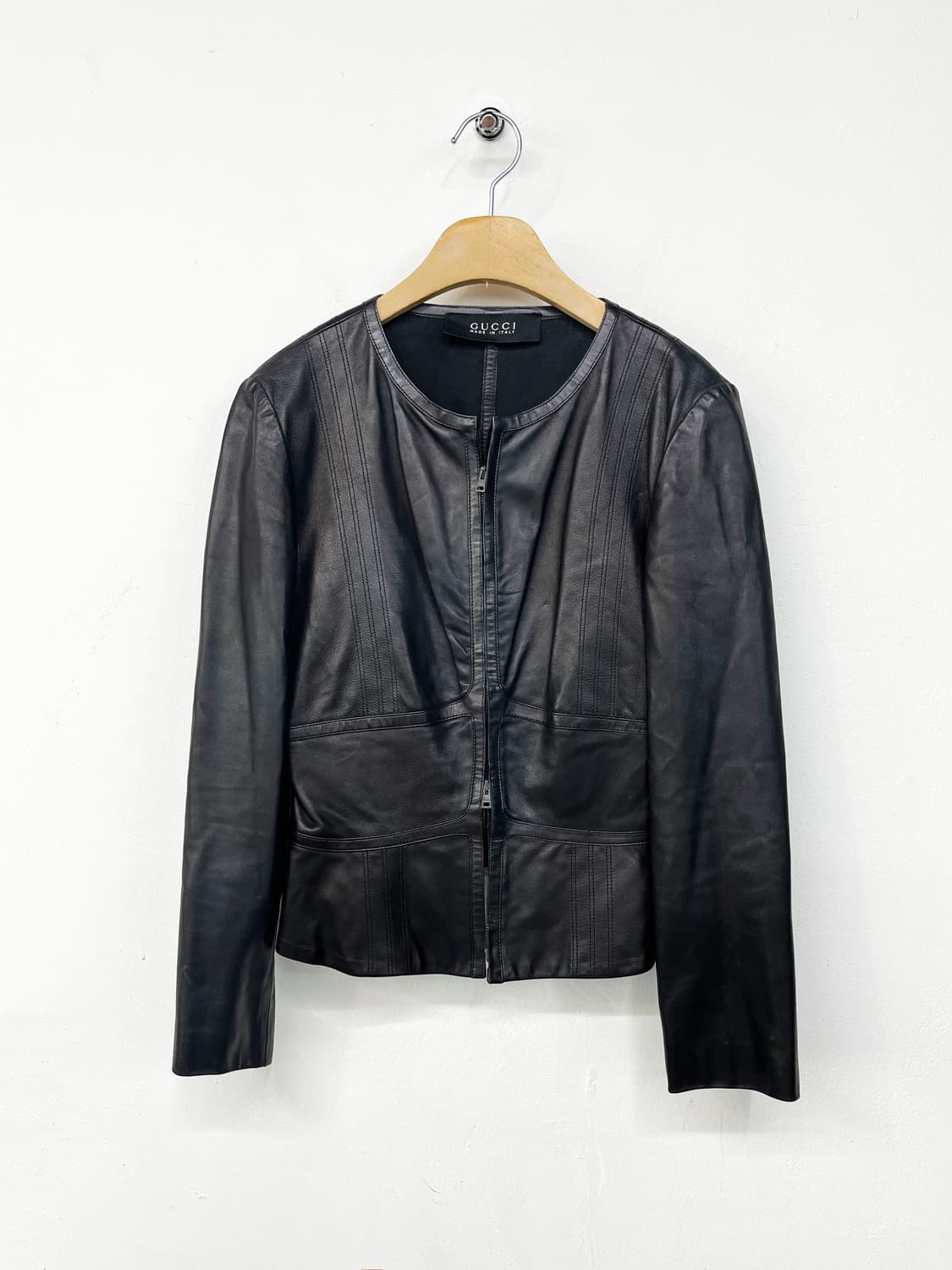 구찌 투웨이 레더 자켓 상품이미지5