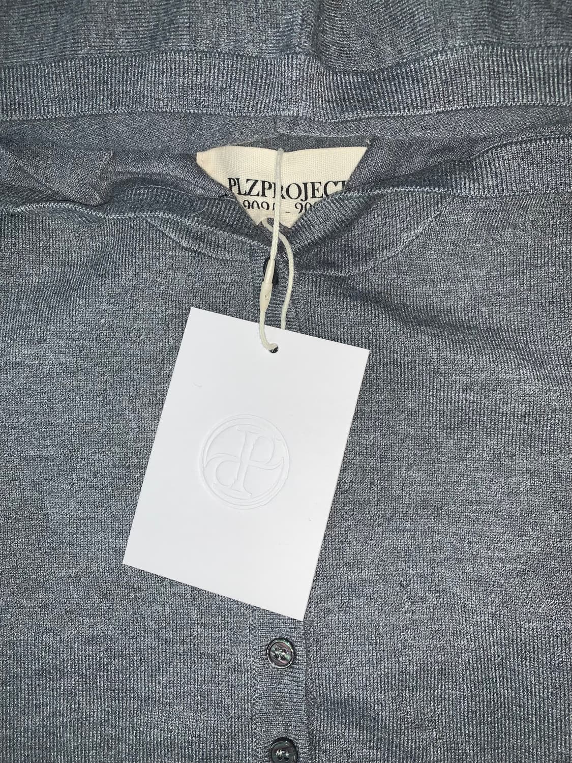 OPEN HOOD KNIT, HEATHER GRAY 상품이미지8