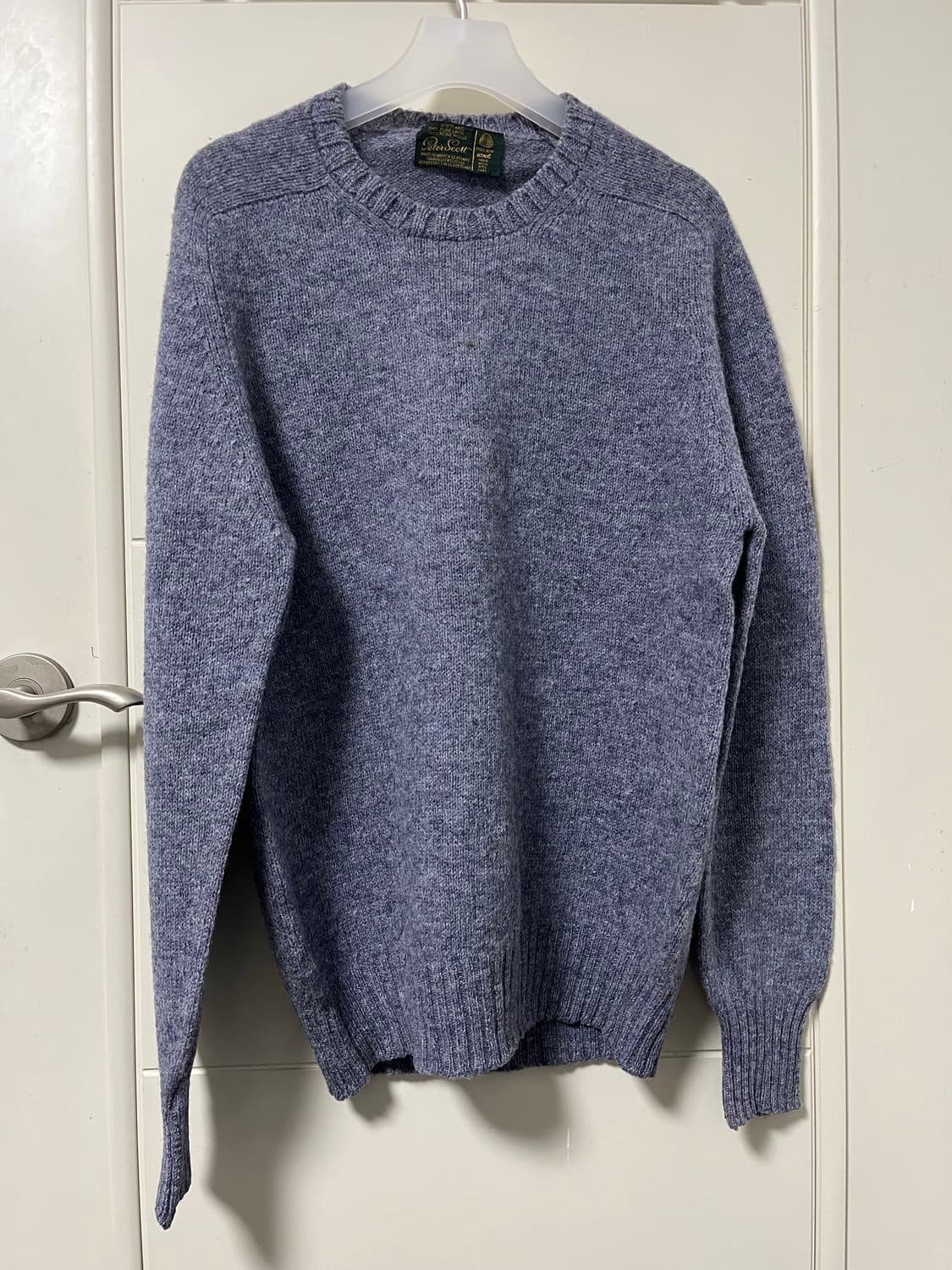 스코틀랜드 퓨어울 니트 상품이미지1