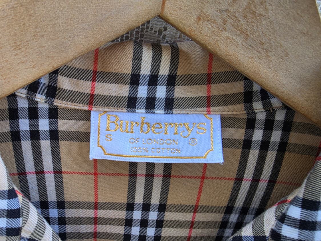 버버리 노바체크 셔츠 상품이미지4