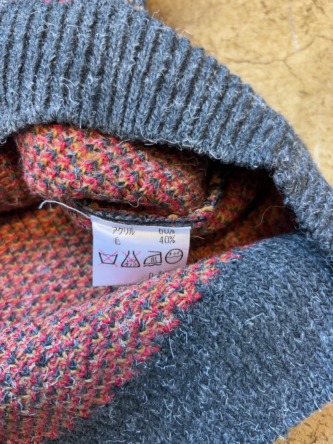 90s 유럽 빈티지 이탈리안 니트 상품이미지4