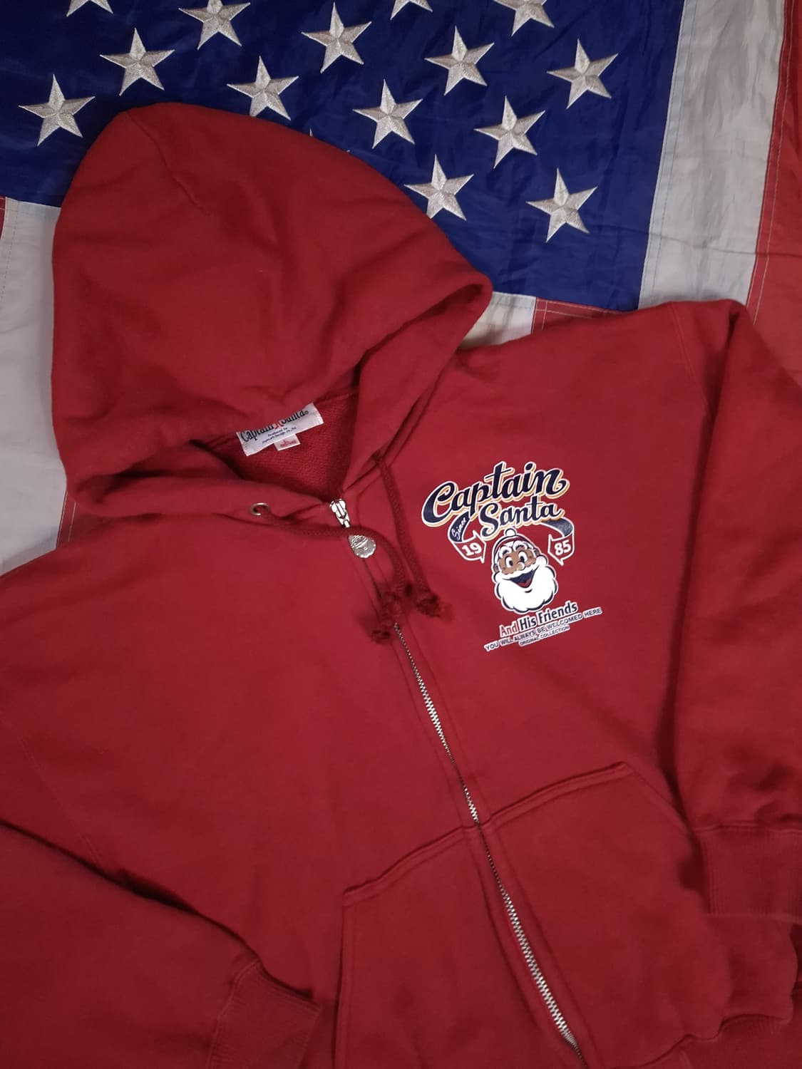 오리지날 일본판 캡틴산타 후드 집업 상품이미지7