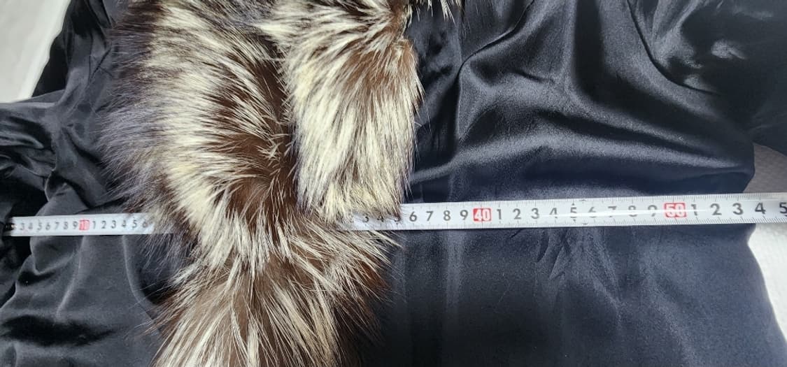 실버폭스 퍼 코트 상품이미지5