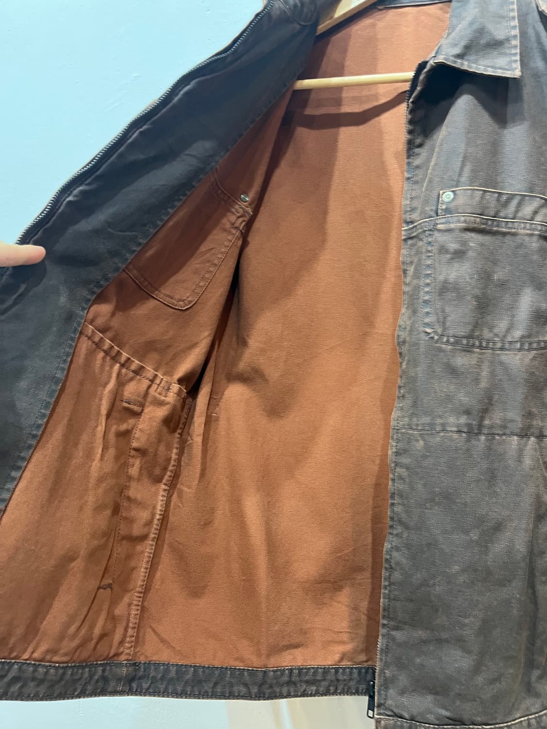 TETE HOMME 코팅 데님 자켓 Made in JAPAN  상품이미지9