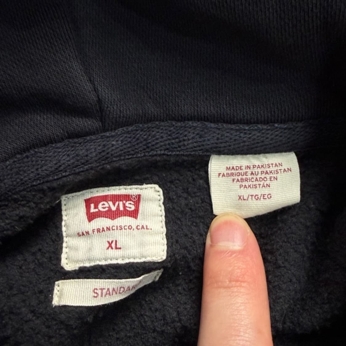 105 리바이스 후드집업  상품이미지3