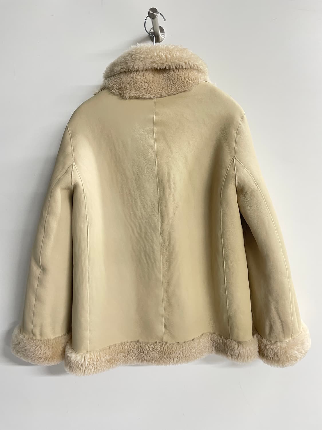 자딕앤볼테르 리버서블 무스탕(베이지) 상품이미지8