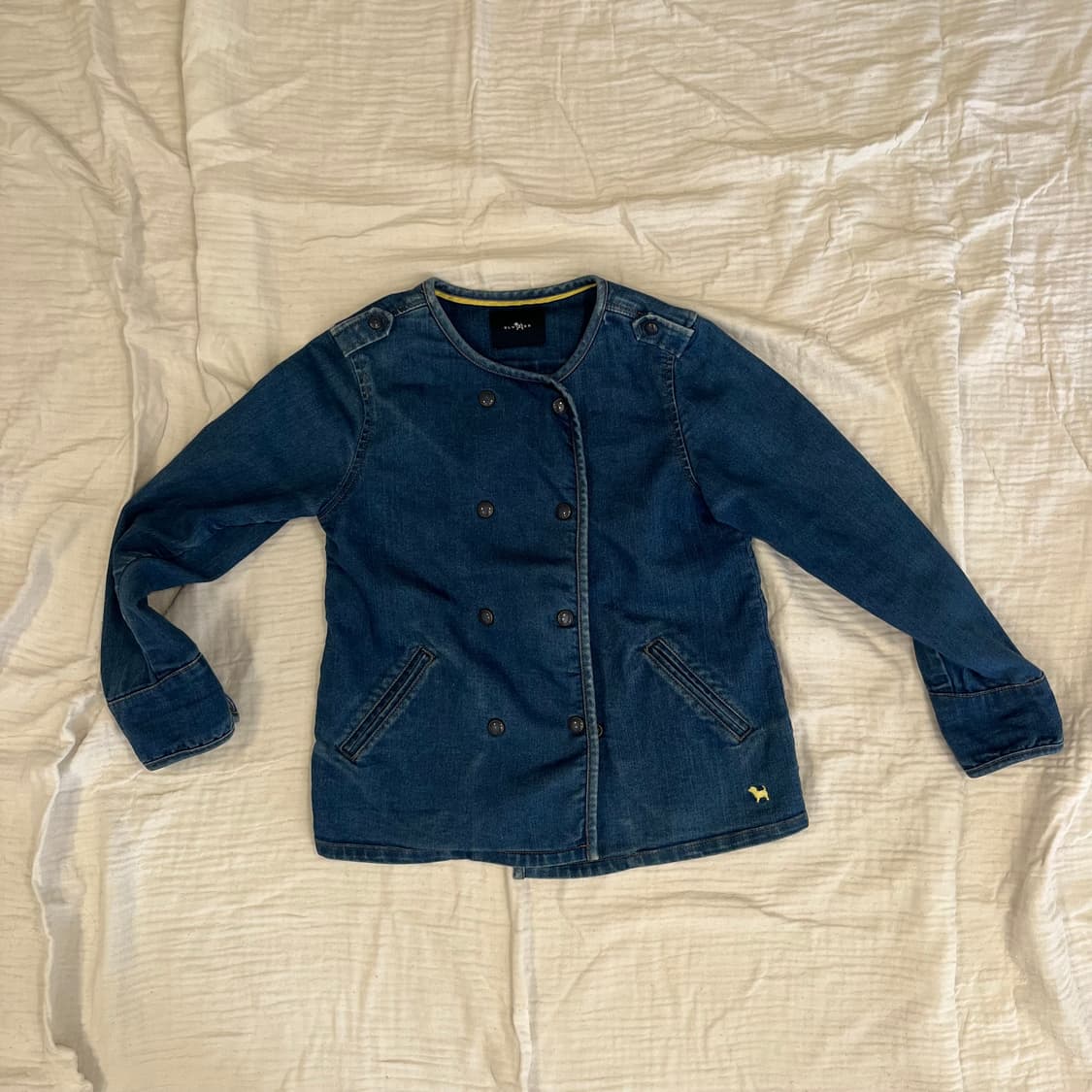 블루독 데님 자켓 130 (유니크 디자인) 상품이미지2