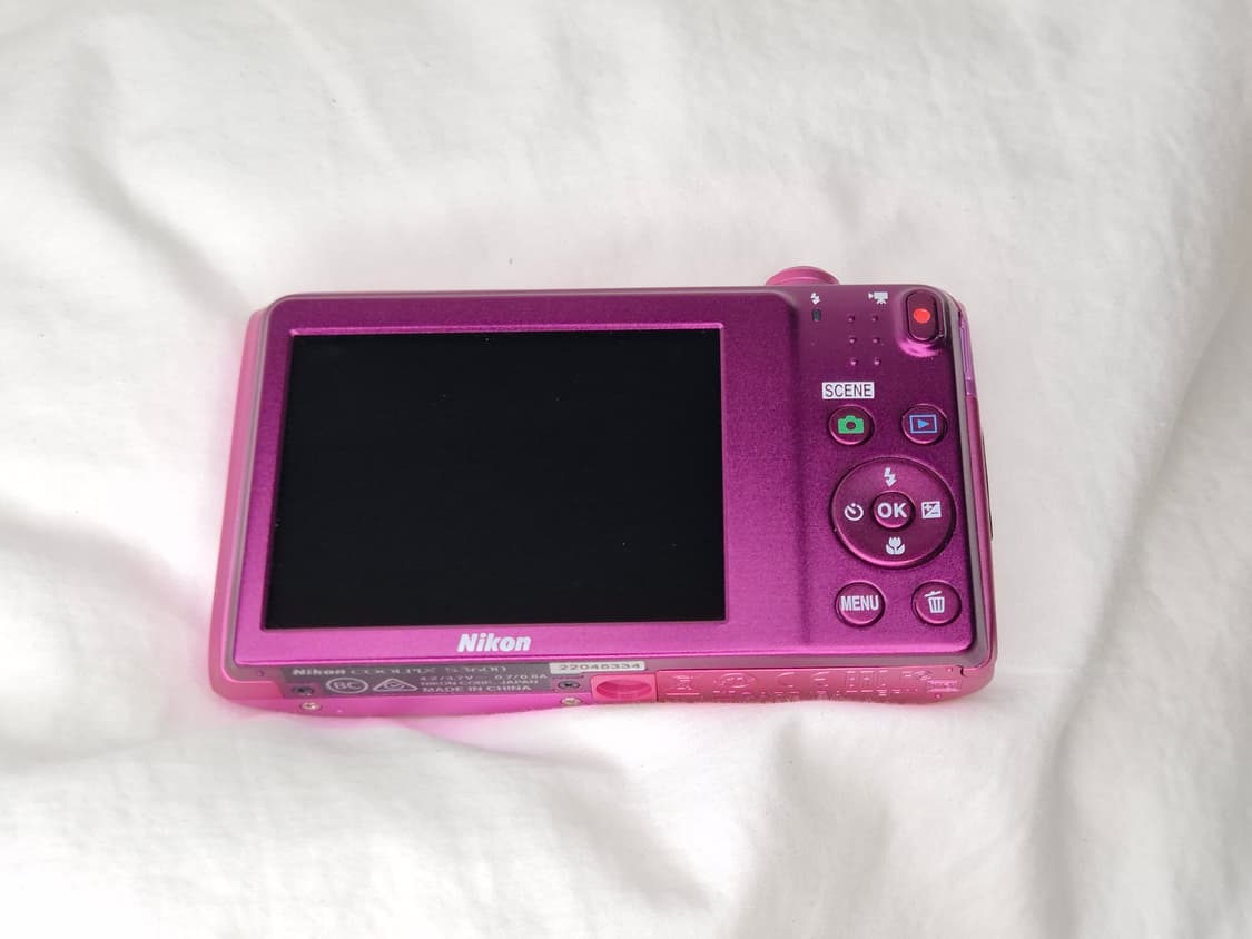 🌺미품박스✨️에스파🌸 Nikon COOLPIX S3600 핑크💗 상품이미지10