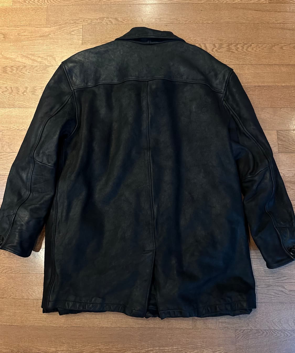 [XXL] 90s 올드갭(Old Gap) 레더 카코트 상품이미지2