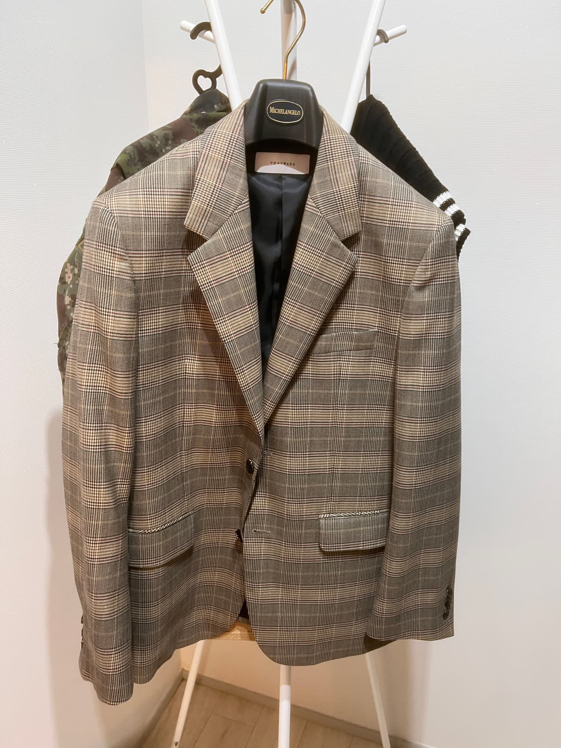 토니웩 잔체크 블레이저 상품이미지1