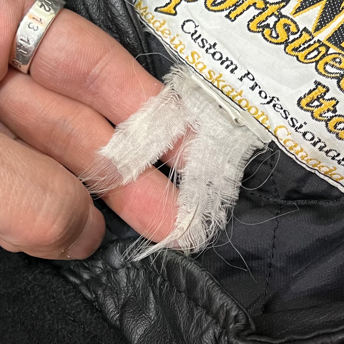  MIDWEST 레더 바시티 자켓 y14567 상품이미지7