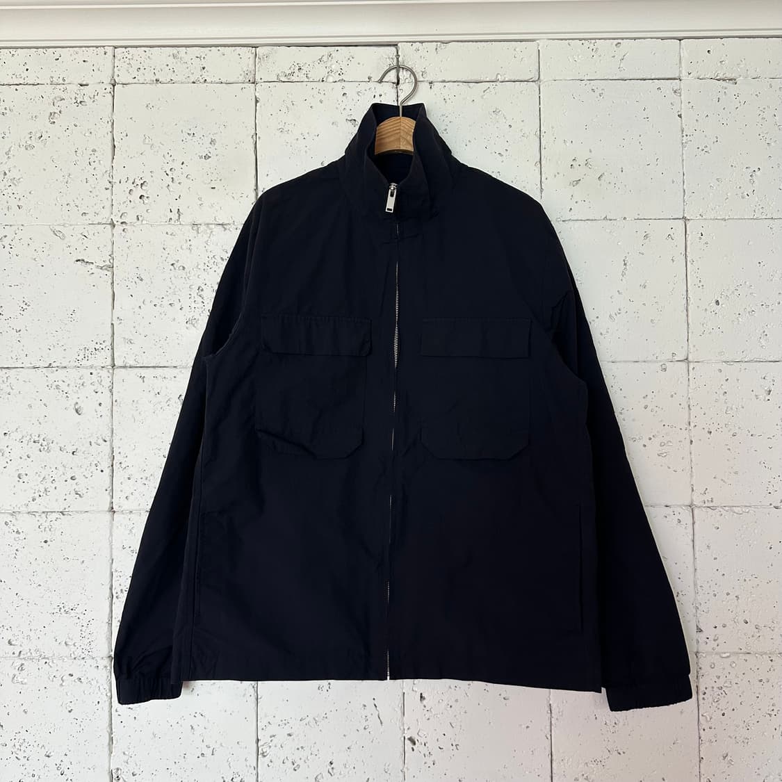 M COS 코스 포켓 자켓 네이비 상품이미지1