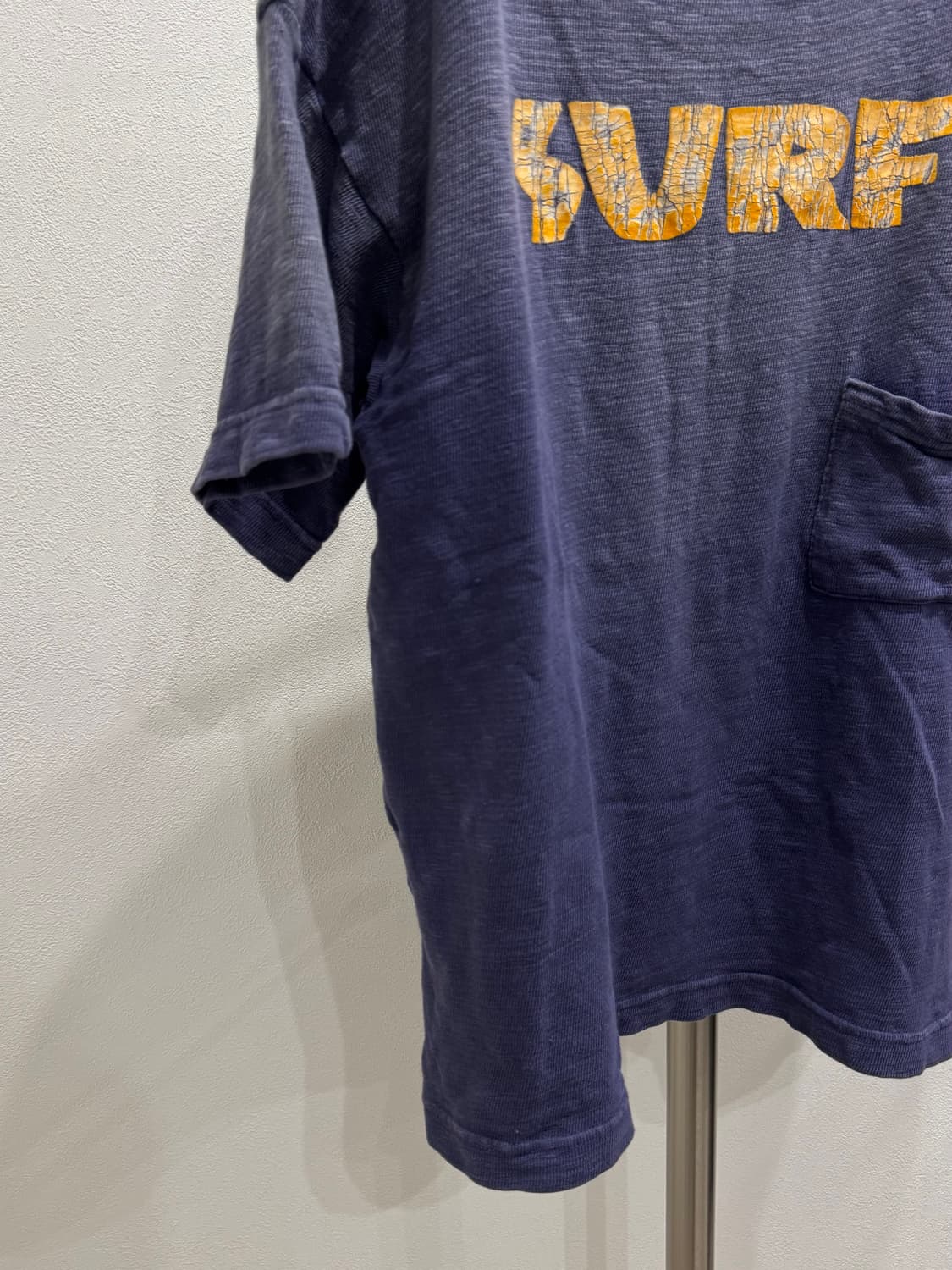 캐피탈 SURF 워시드 보트넥 포켓 티셔츠 상품이미지3