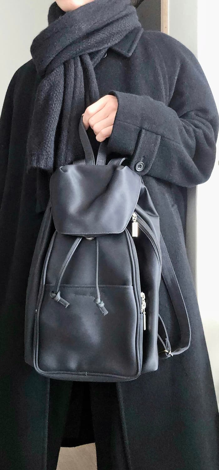 요지야마모토 Y'SACCS 드로스트링 백팩 상품이미지2