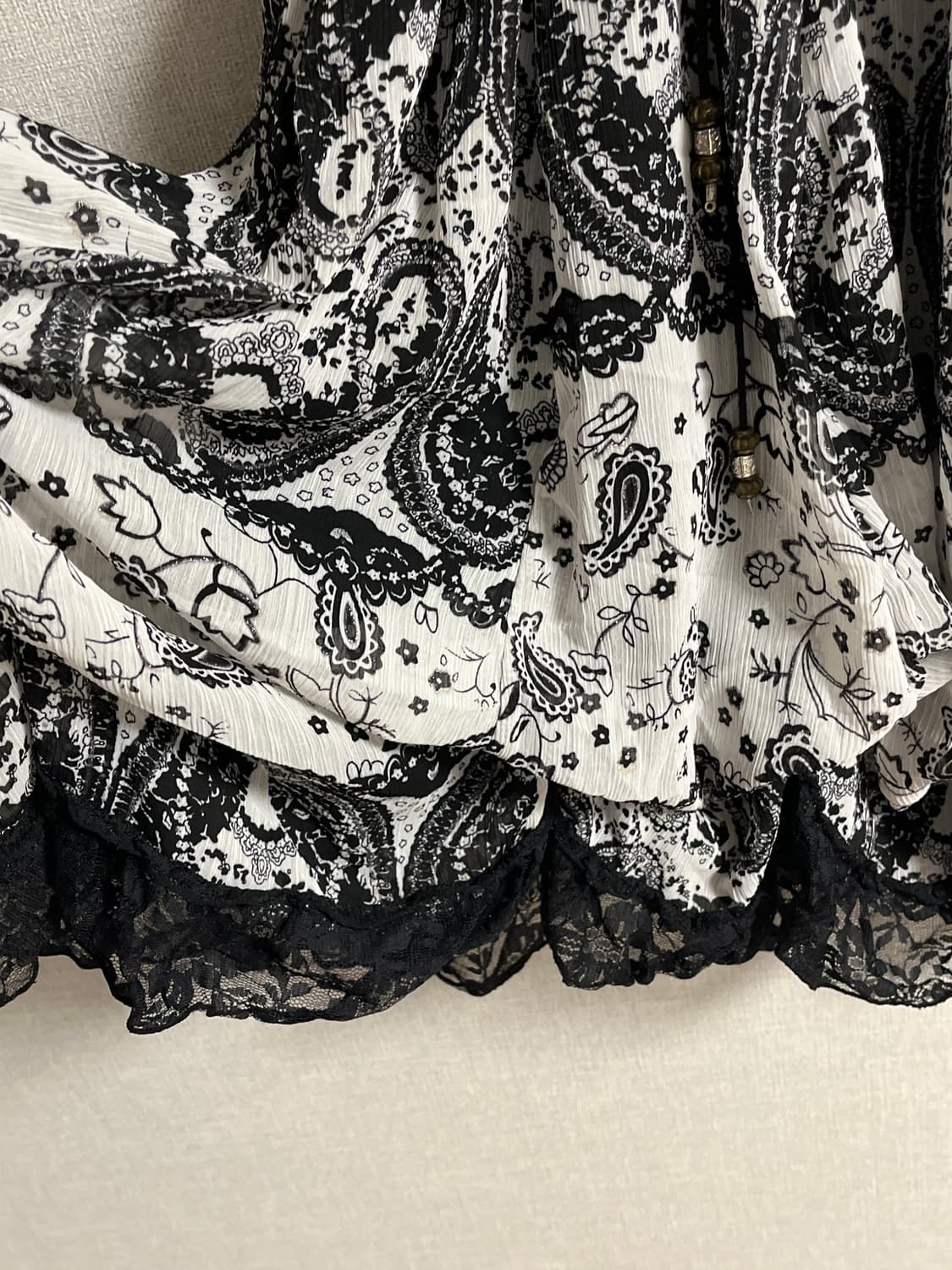 [오리엔탈/에스닉/히피] 코르셋 펌킨 레이스 원피스 상품이미지4