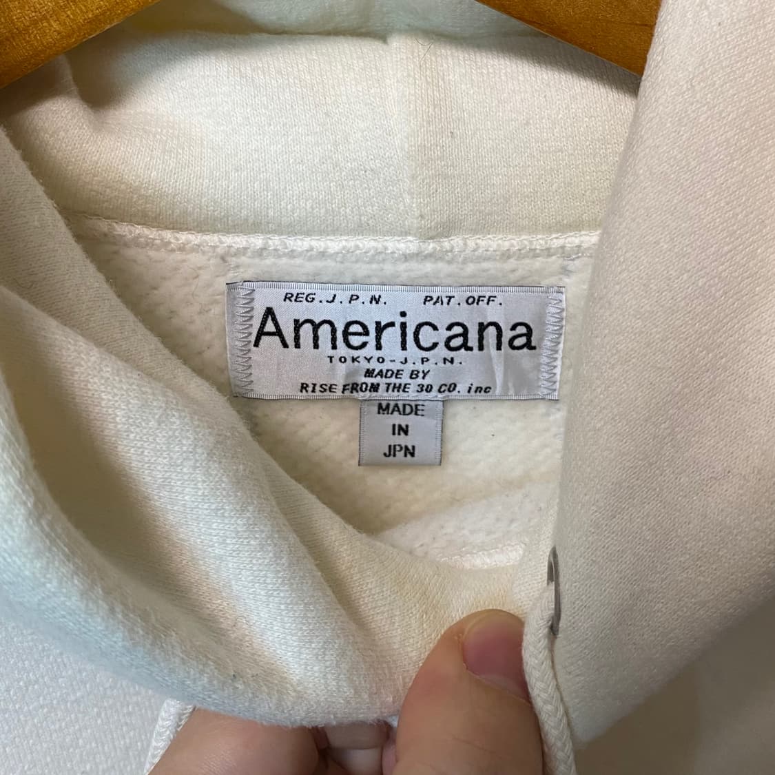 (여성M)Americana아메리카나 스웨트후드티셔츠 상품이미지3