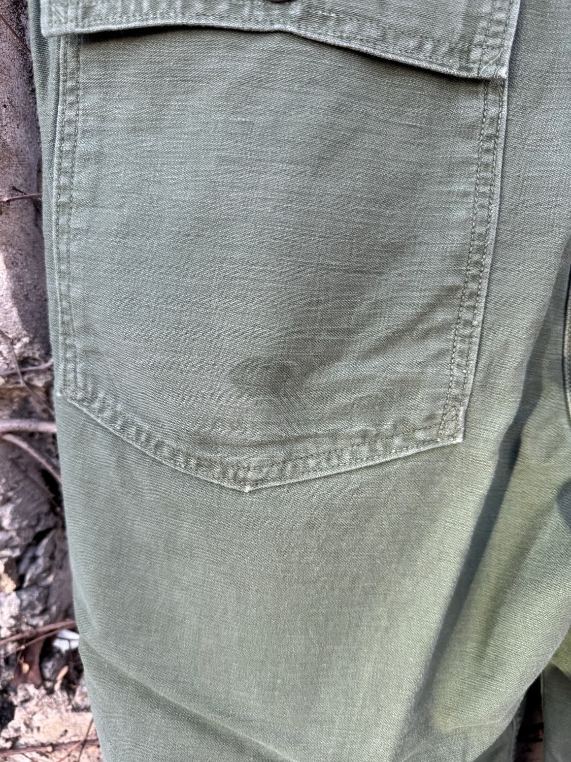 60s u.s.army 미군 오리지널 og-107 퍼티그 팬츠 34 상품이미지6