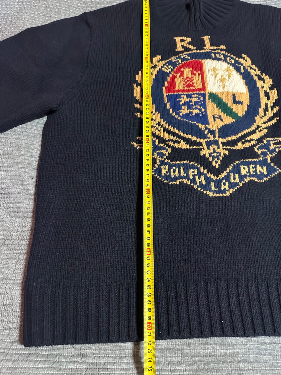 (2XL) 폴로 랄프로렌 크레스트 모크넥 니트 상품이미지3