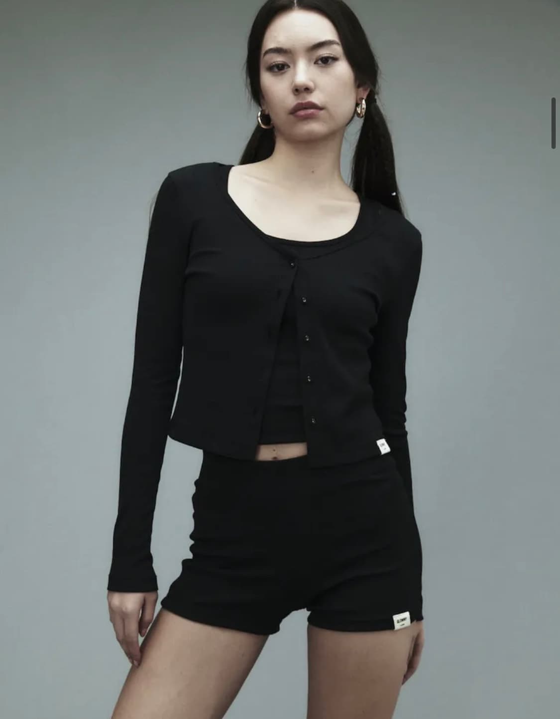 [화요일까지만] 글로니 클래식 립 쇼츠 CLASSIC RIB SHORTS 상품이미지4