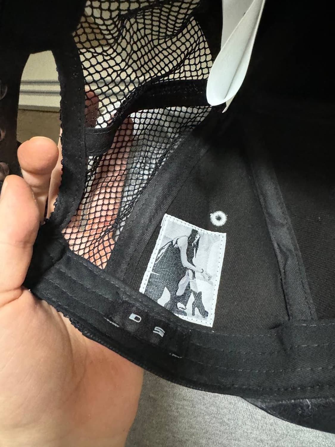 릭오웬스 다크쉐도우 레더캡 상품이미지4