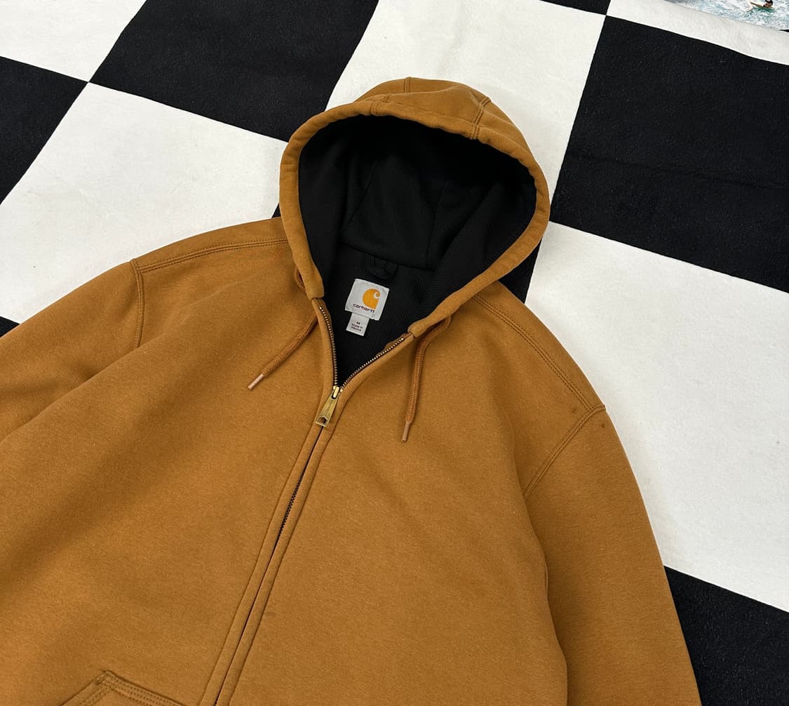 칼하트 레인디펜더 샌드컬러 후드 풀집업 M 상품이미지2