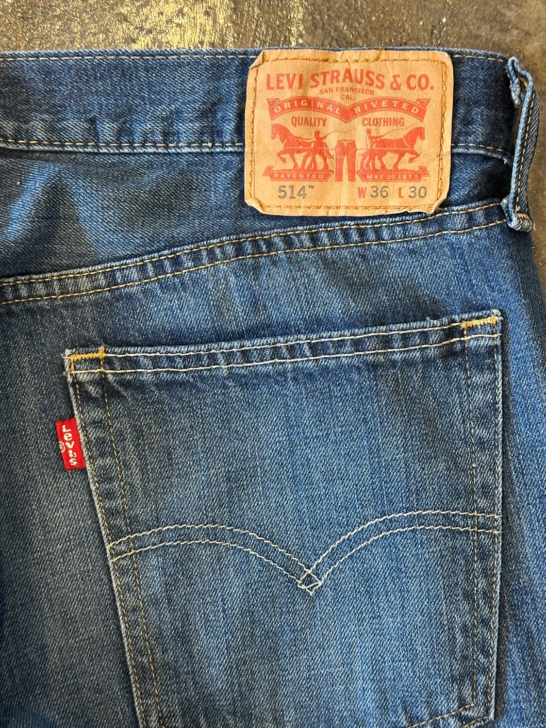 리바이스 514 W36 L30 상품이미지4