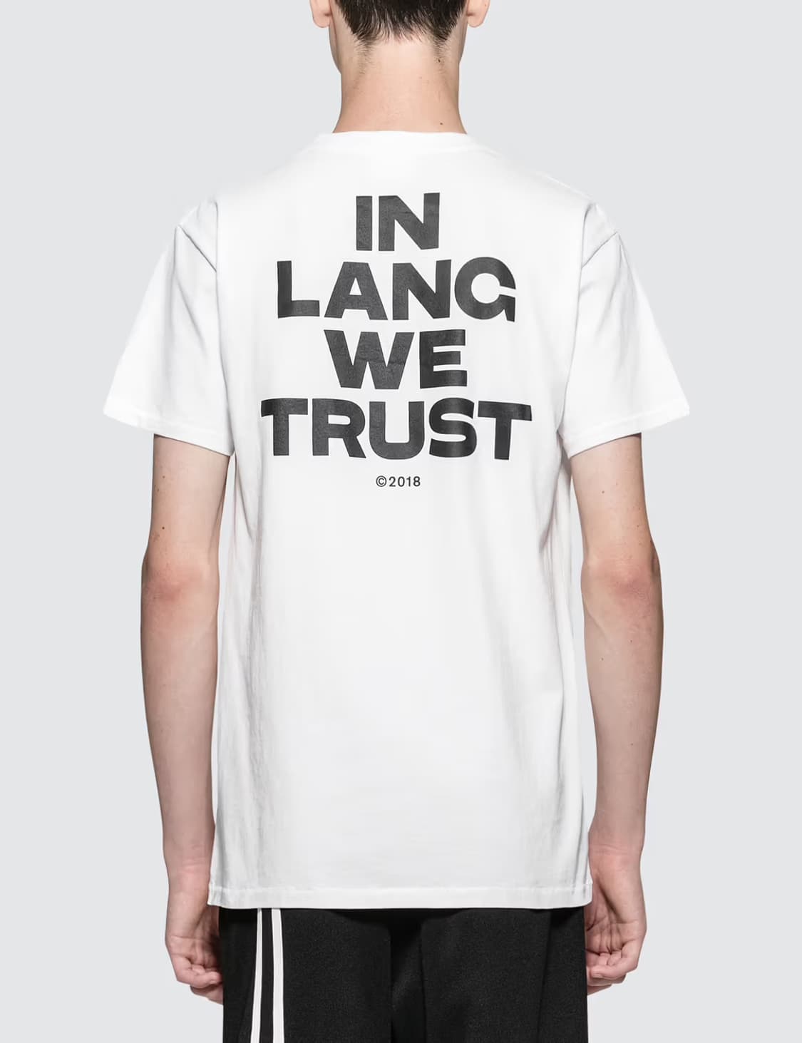 [Helmut Lang] 헬무트랭 남성 반팔 티셔츠 상품이미지1