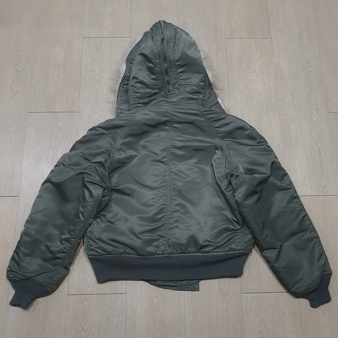 오리지널 n2b 플라이트 자켓 80s 군납 m 100-105 상품이미지5