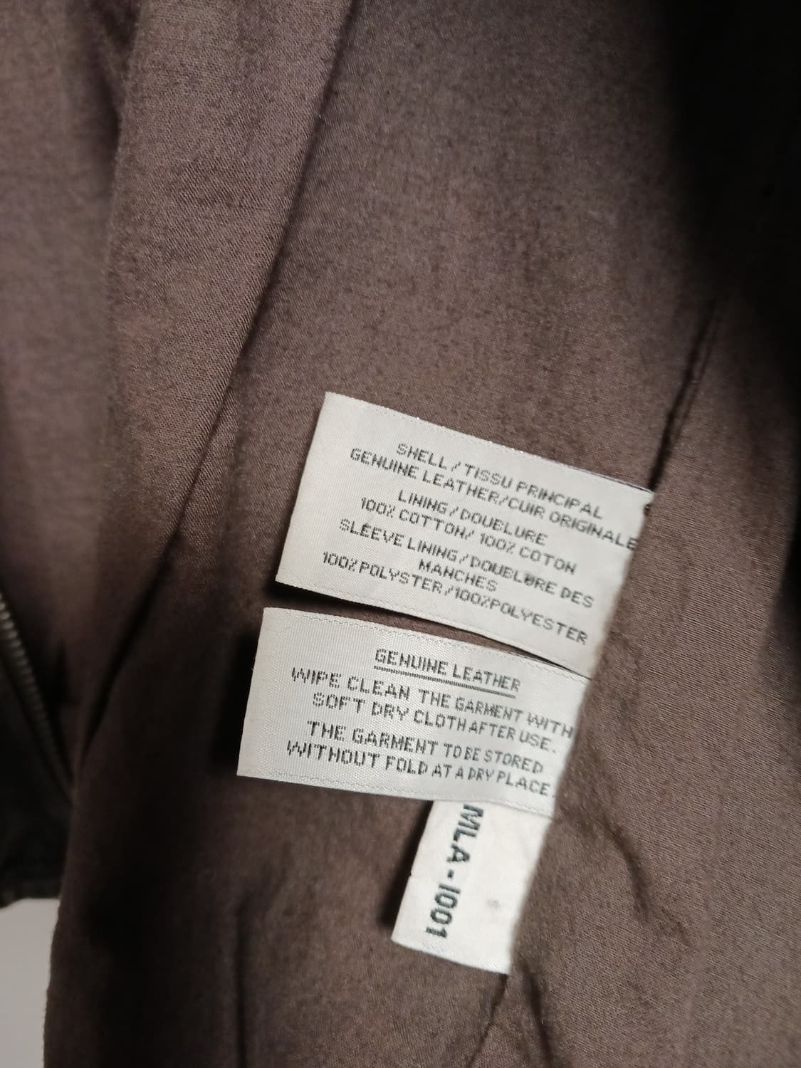 슈퍼드라이 리얼레더자켓 상품이미지5