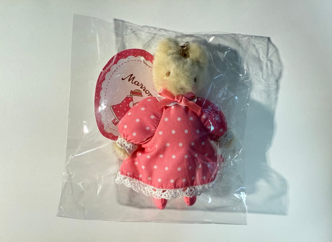 새상품) 산리오 마론크림 인형 백참 키링 상품이미지1