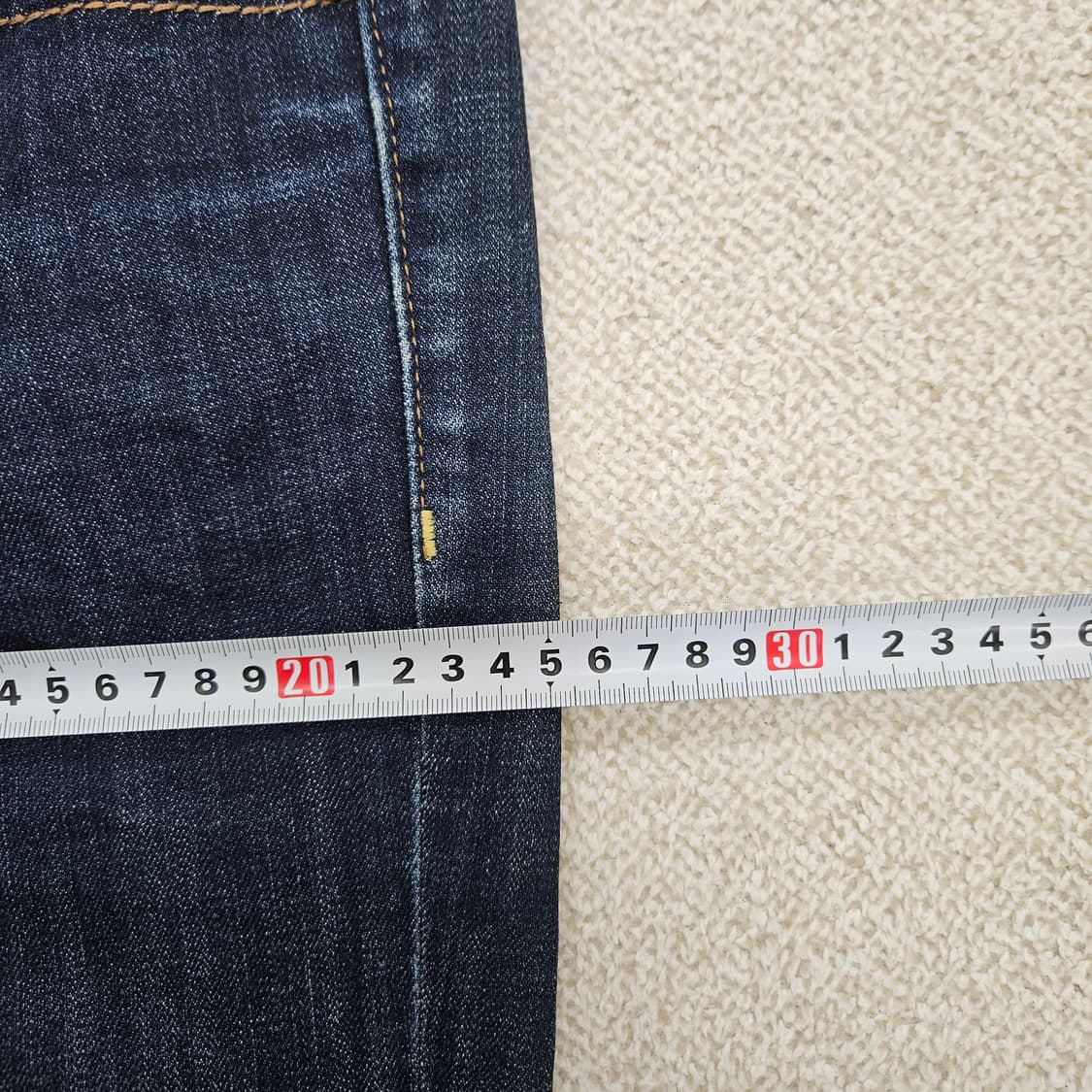 [70-94] 블루미스티 세미부츠컷 진청 데님 팬츠 1203JM1 상품이미지6