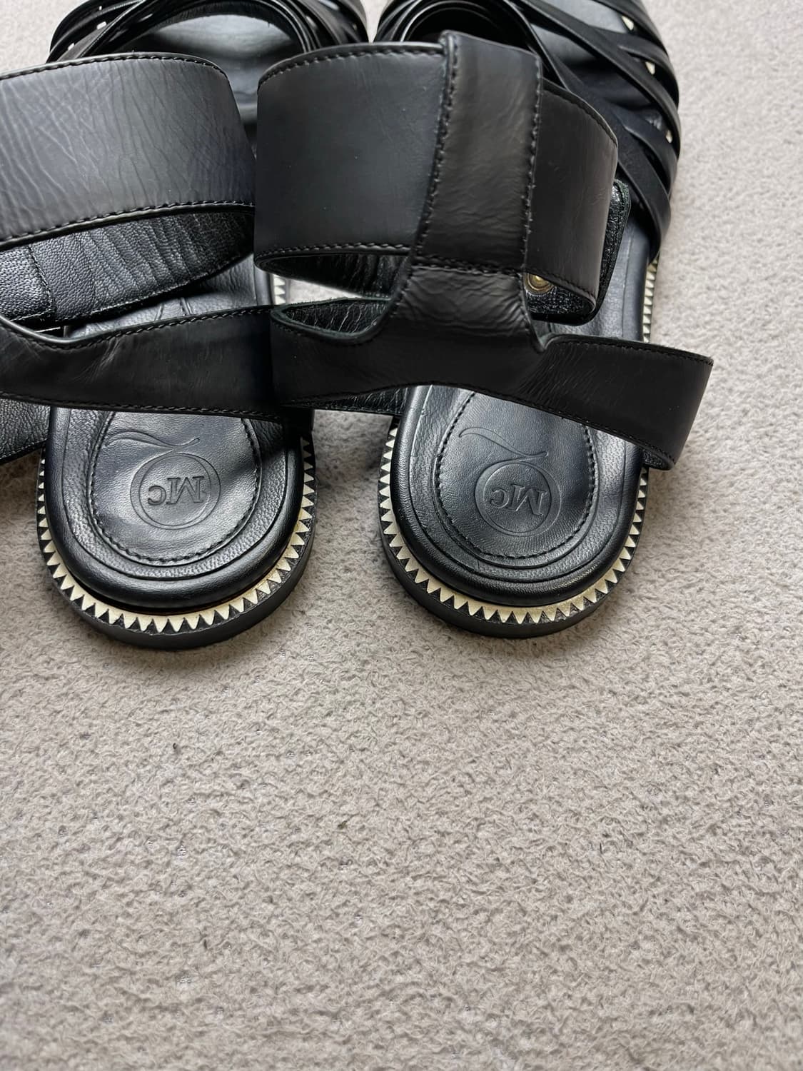 [38] 알렉산더 맥퀸 leather sandals -250 상품이미지10