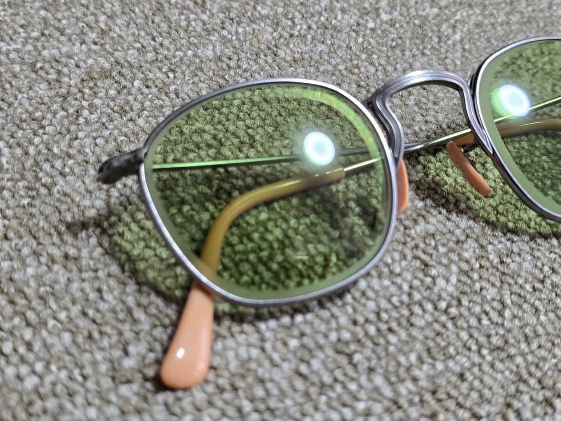 백산안경 하쿠산 타임원클로딩 초기 앤틱실버 디펜더 스퀘어 선글라스  상품이미지4