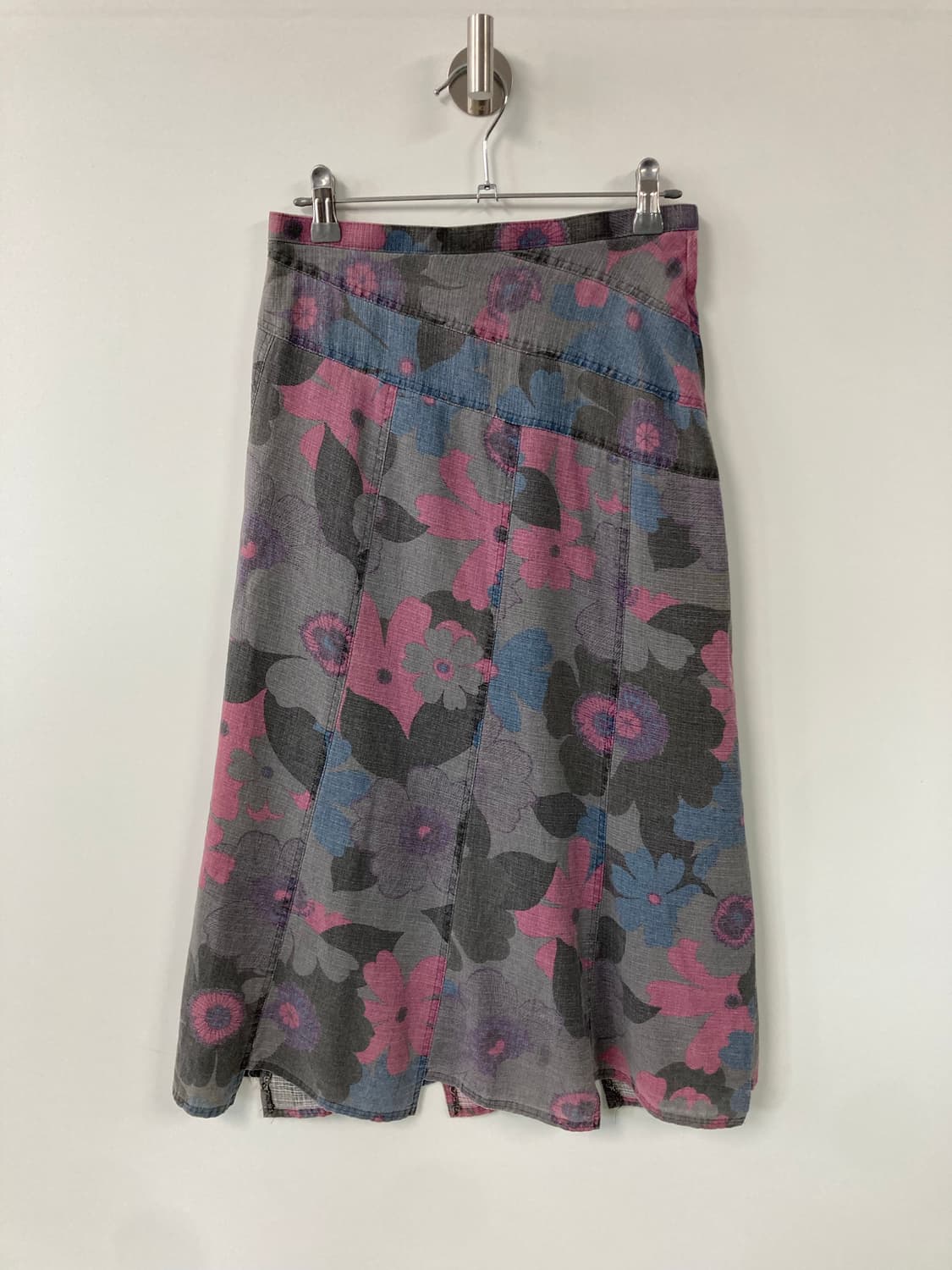 플라워 절개 롱스커트 상품이미지3