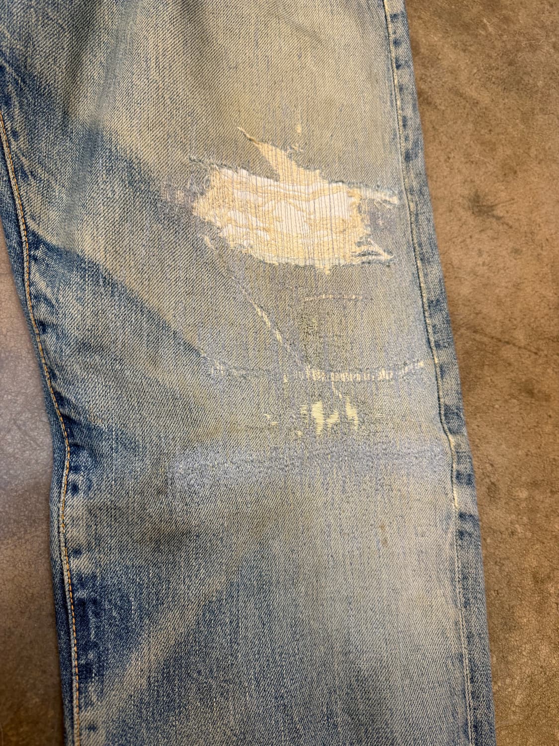 Evisu 셀비지 데님 팬츠 상품이미지5