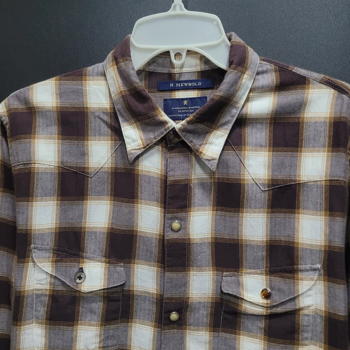 R.NEWBOLD BY PAUL SMITH 알뉴볼드 체크 셔츠 상품이미지2