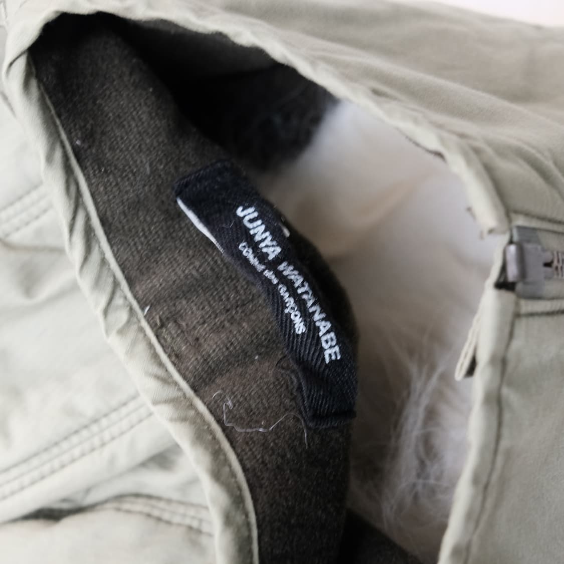 준야와타나베 에비에이터 에스키모 후드 올리브 상품이미지2