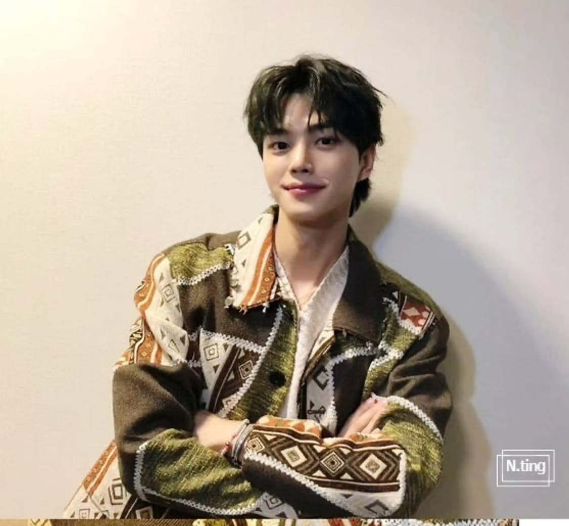 앤더슨벨 패치워크 자카드 자켓 상품이미지2