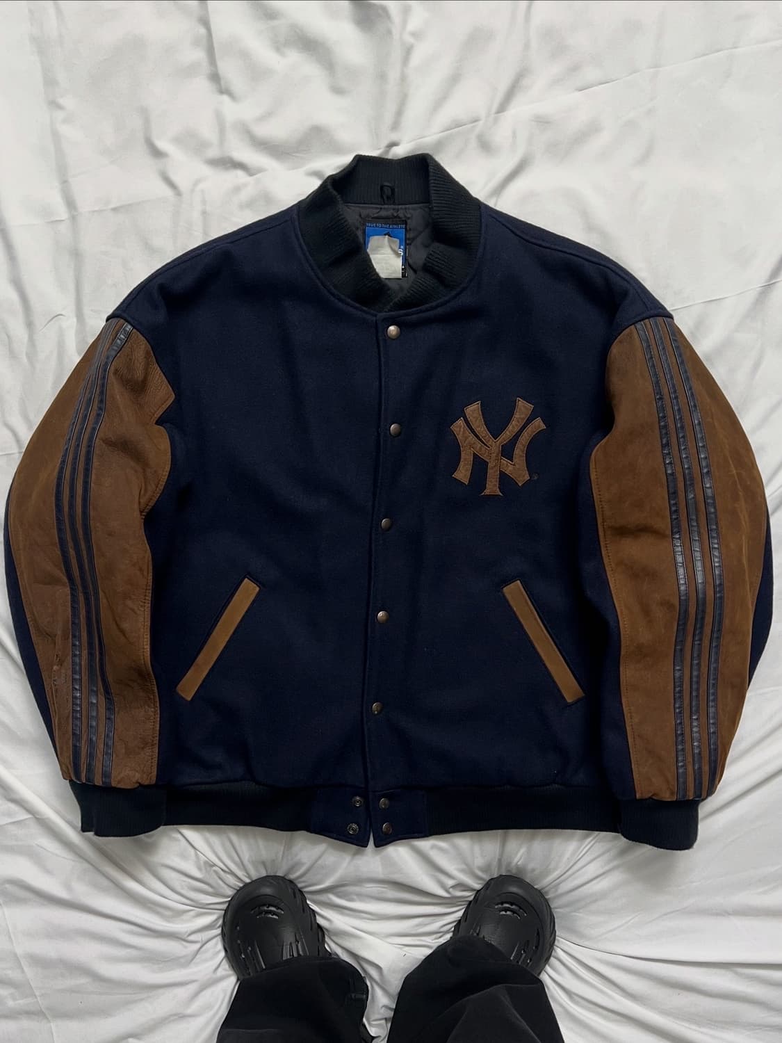 아디다스 뉴욕양키스 바시티자켓 상품이미지1